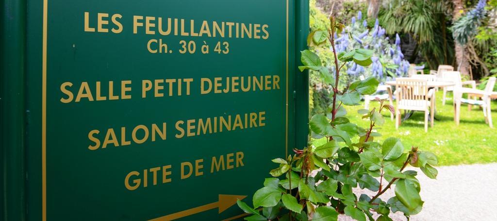 Logis Hotel Les Fuchsias Сен-Ва-ла-Уг Екстер'єр фото